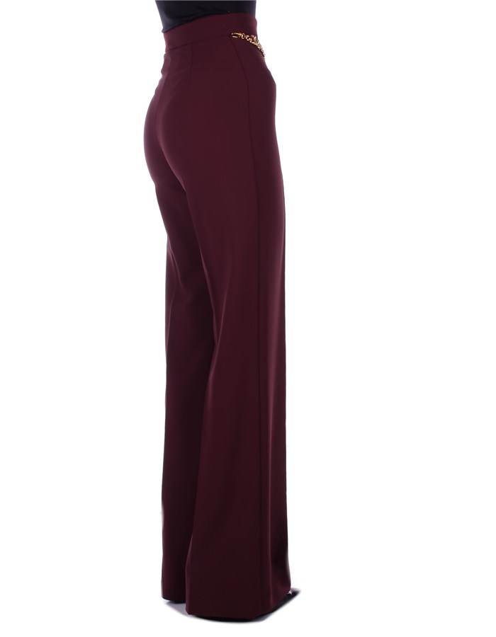 ELISABETTA FRANCHI Pantaloni A Palazzo Donna PAT3546E2 4 