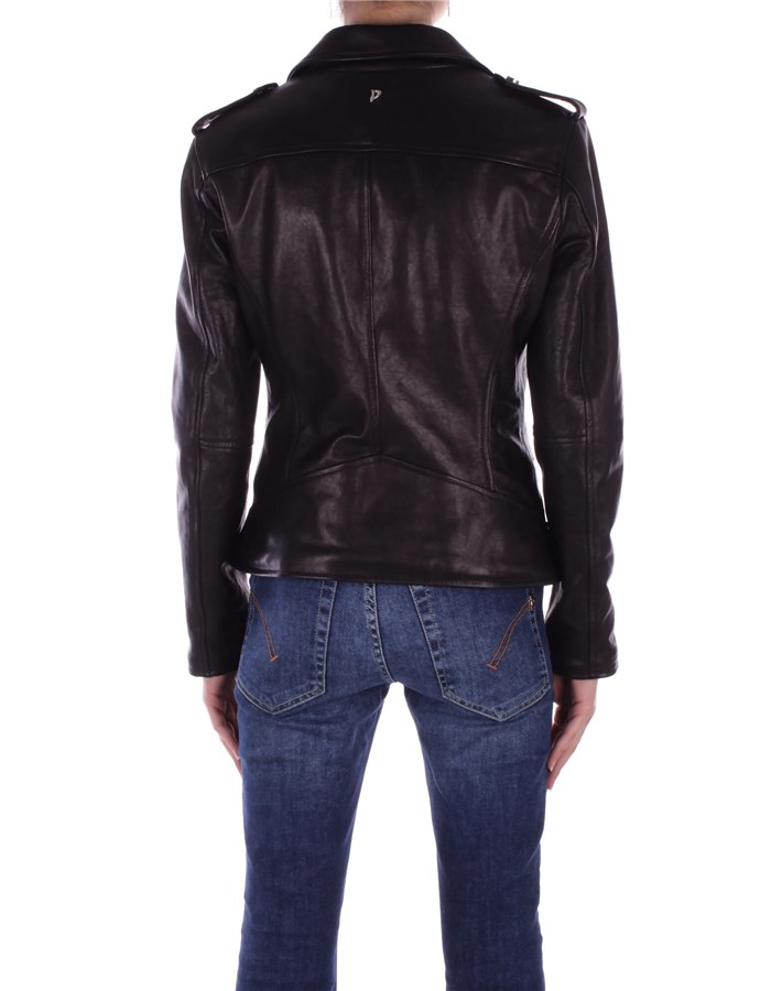 DONDUP Jackets Biker Women DJ644 PL0392 3 