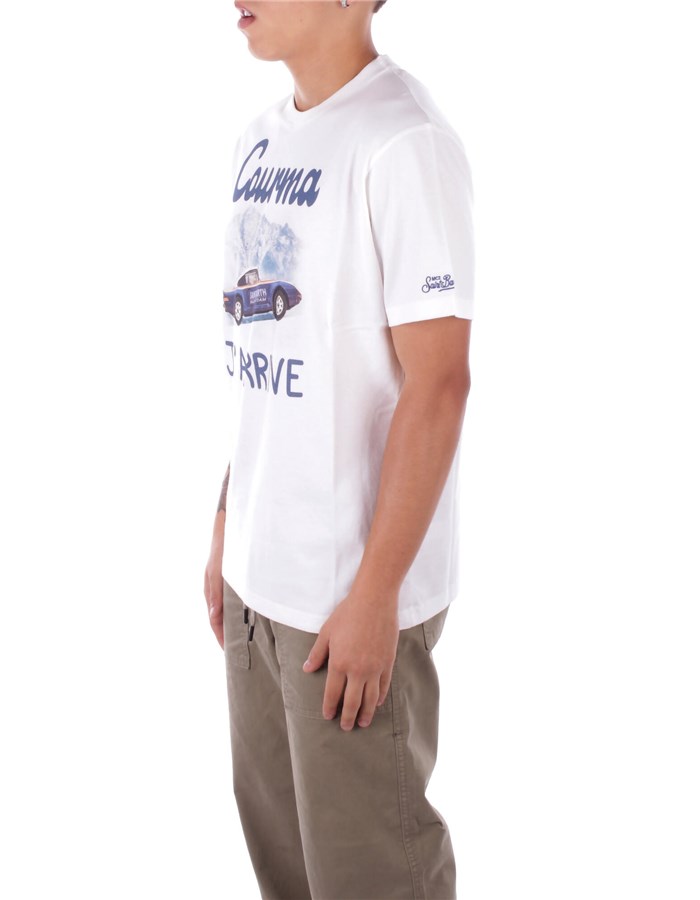 MC2 SAINT BARTH Short sleeve White blue