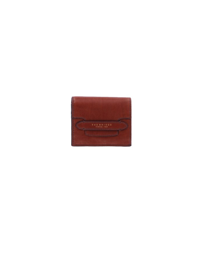 THE BRIDGE Card Holder Brown