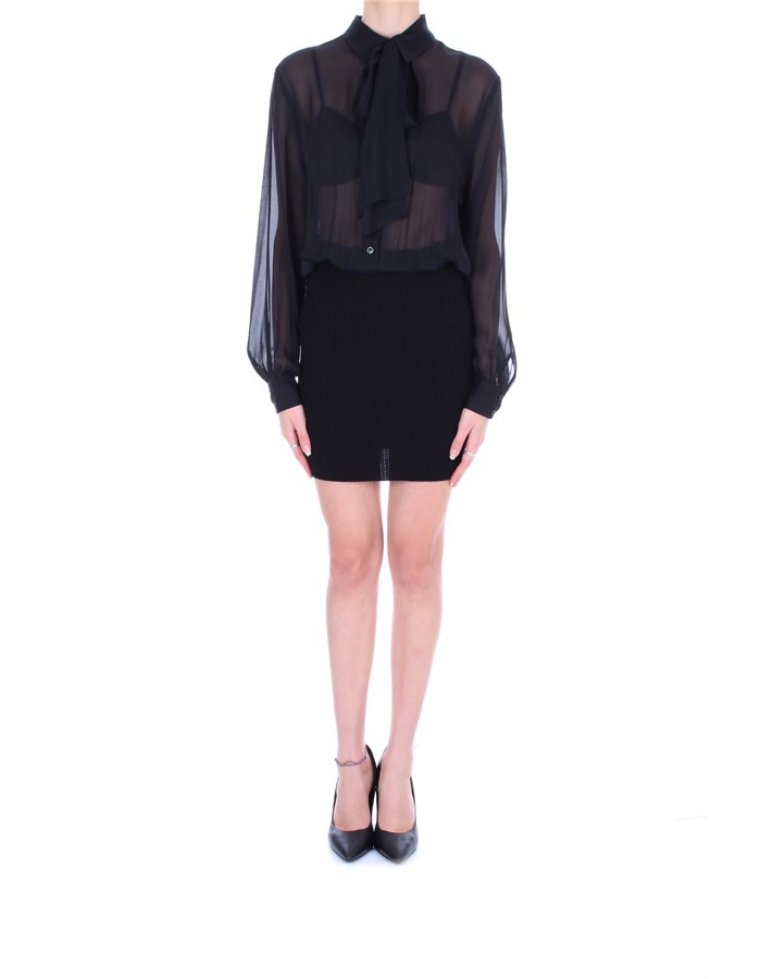 SEMICOUTURE Dress Caftans / Shirt S3WA15 Black