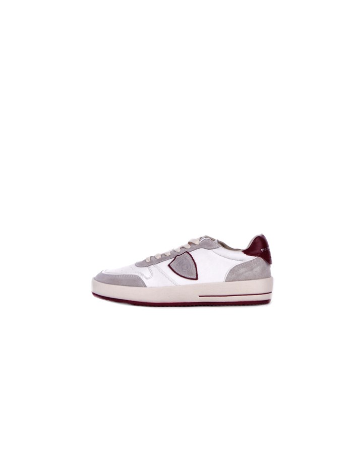 PHILIPPE MODEL PARIS Trainers White bordeau