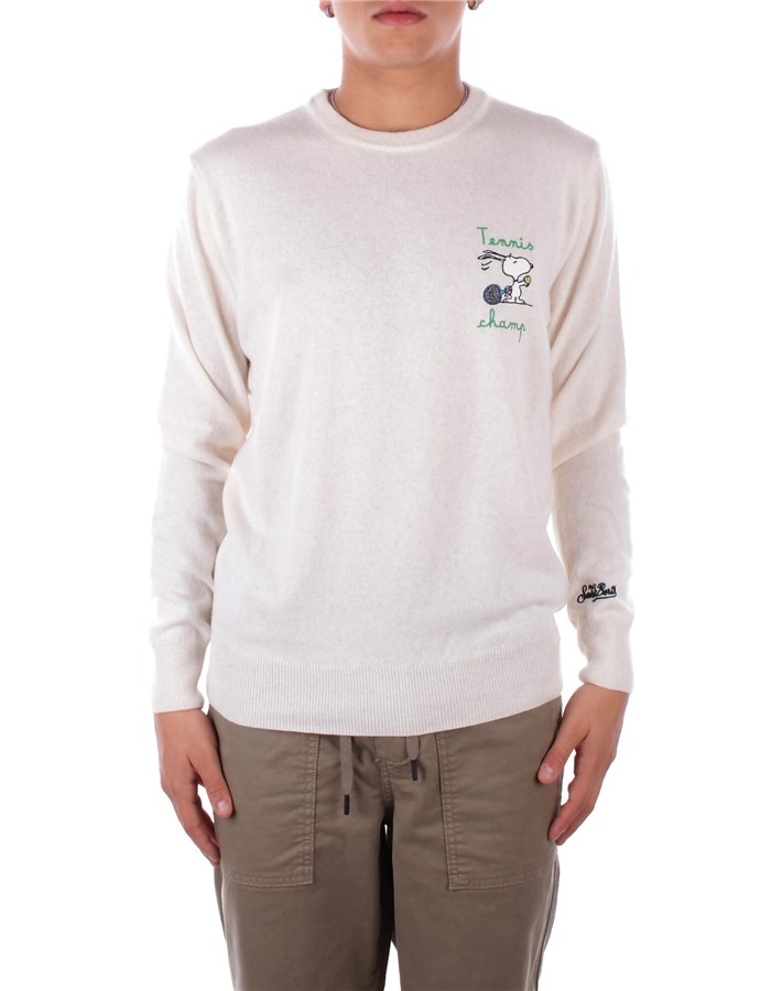 MC2 SAINT BARTH Crewneck  Cream