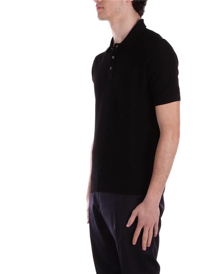 TAGLIATORE Polo shirt Black