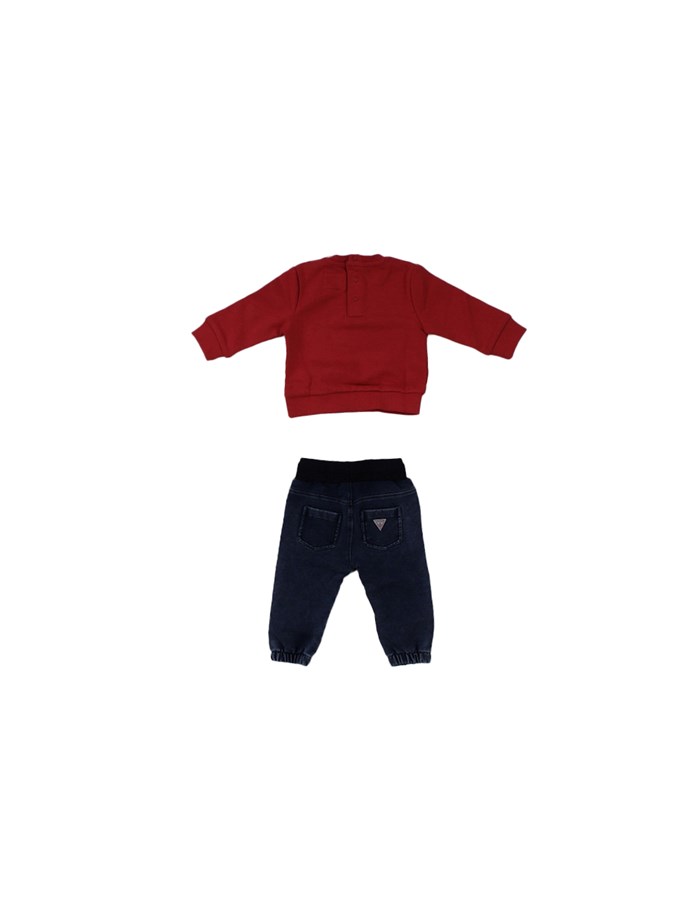 GUESS Felpa + pantalone Rosso