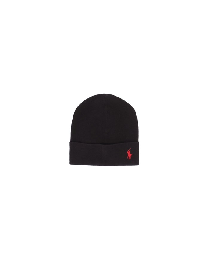 RALPH LAUREN Beanie Black