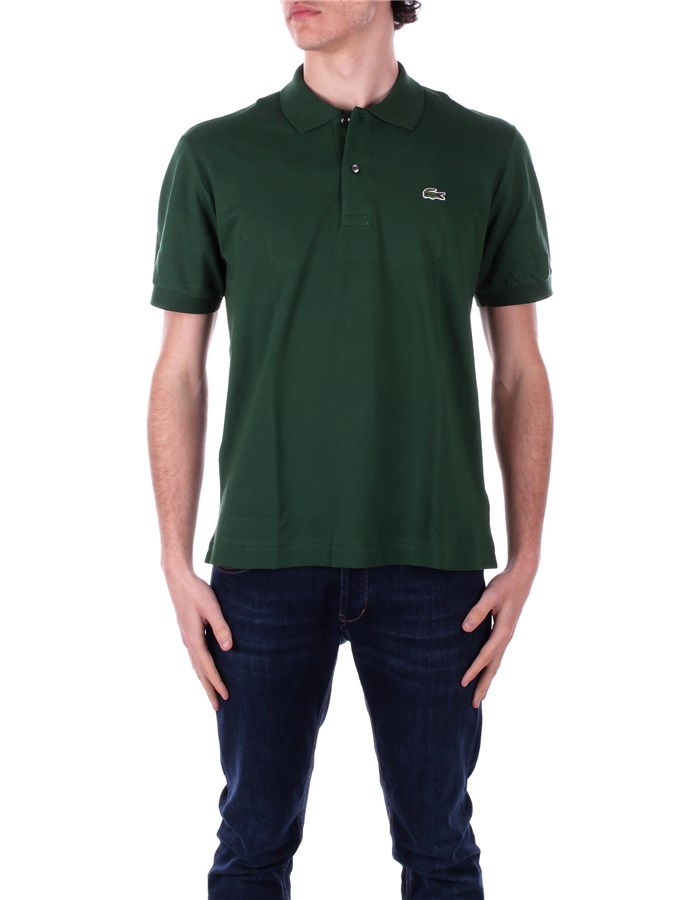 LACOSTE Maniche Corte Verde