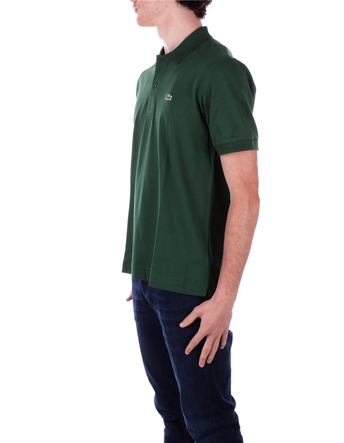 LACOSTE Maniche Corte Verde