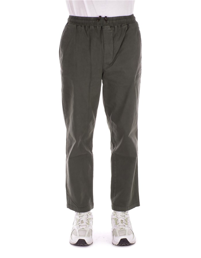 SHOE Pantaloni Regular PAZ85GAB Verde militare