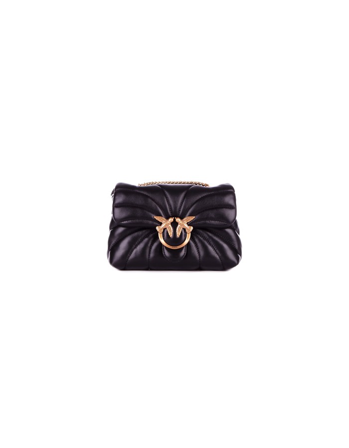 PINKO Shoulder Bags Black gold