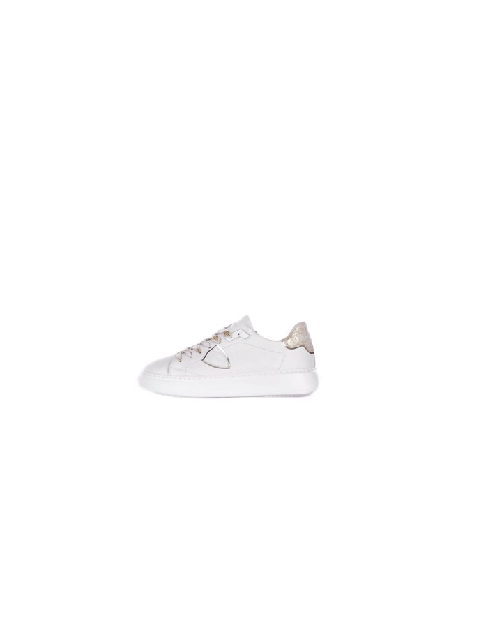 PHILIPPE MODEL PARIS Sneakers Basse BTLD Bianco glitter