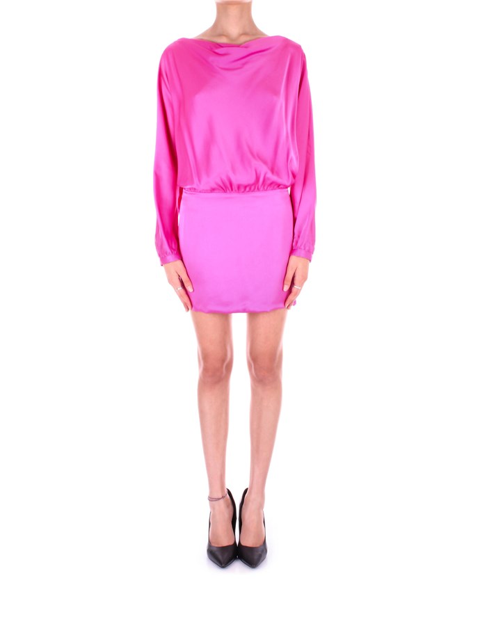 SEMICOUTURE Dress Short S3WM15 Flamingo
