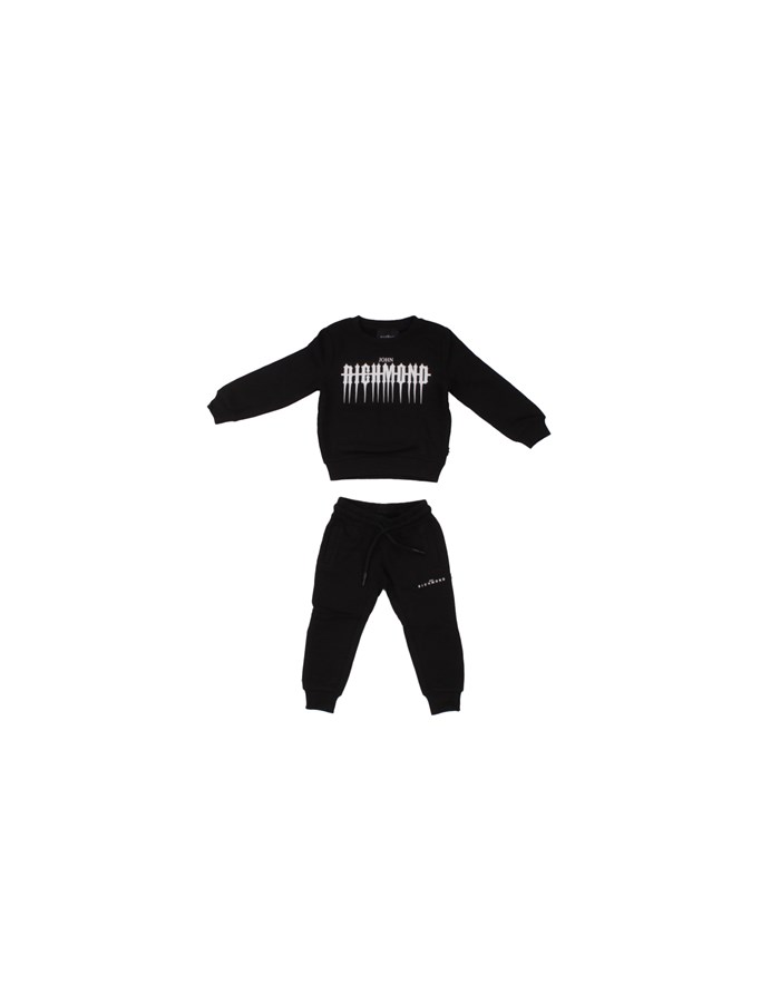 JOHN RICHMOND Sweatshirt + pants Black