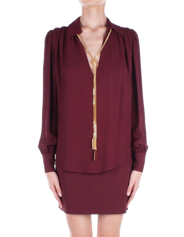 ELISABETTA FRANCHI Blouses Bordeaux