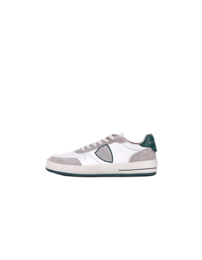 PHILIPPE MODEL PARIS Sneakers Alte VNLU Bianco verde