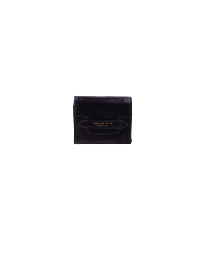 THE BRIDGE Wallets Black gold