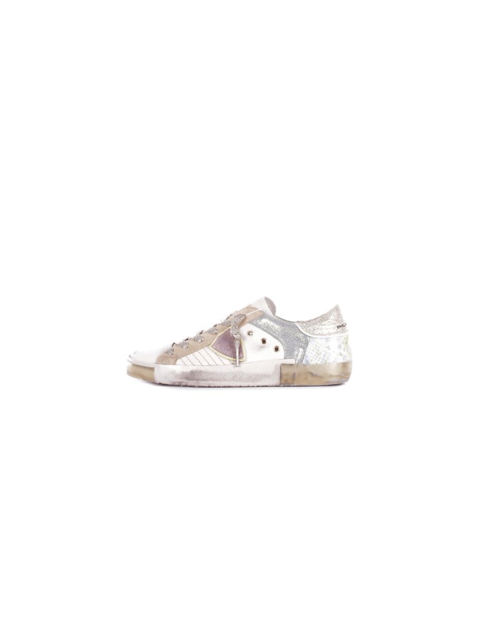 PHILIPPE MODEL PARIS Sneakers Basse PRLD Bianco rosa