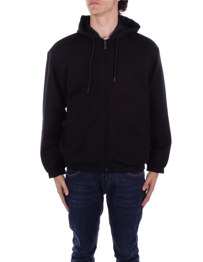 EMPORIO ARMANI Hoodies Black