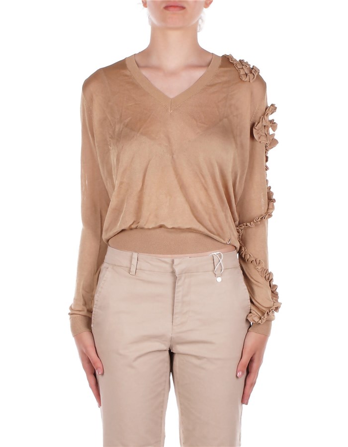 LIU JO Scollo A V Caramello