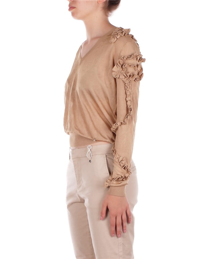 LIU JO Scollo A V Caramello