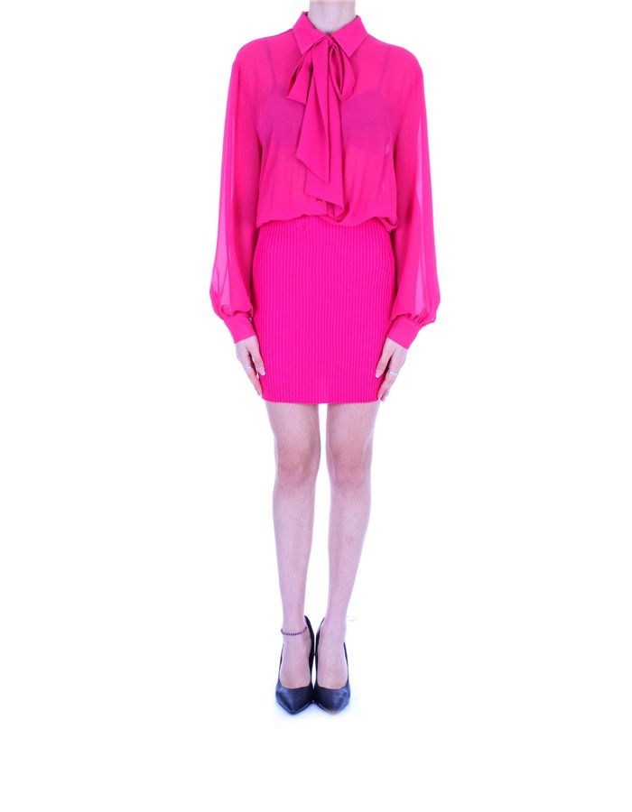 SEMICOUTURE Dress Caftans / Shirt S3WA15 Lipstick
