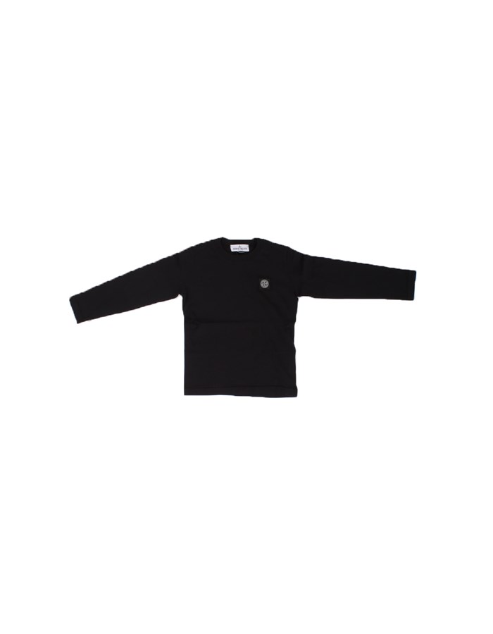 STONE ISLAND T-shirt Long sleeve 791620447 Black