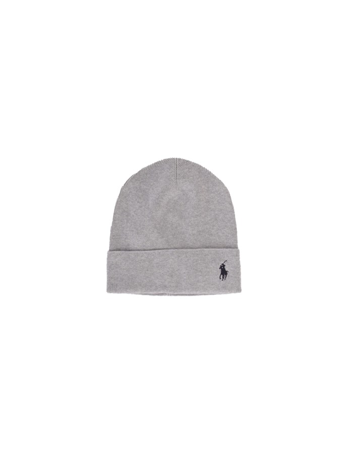 RALPH LAUREN Cappelli Beanie 449959339 Grigio chiaro