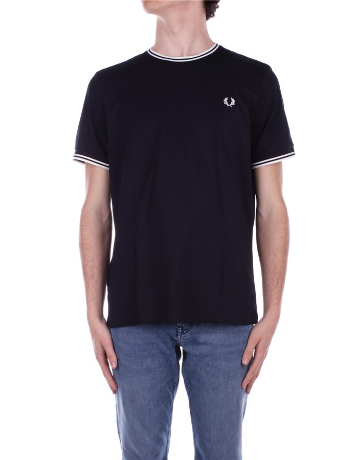 FRED PERRY Short sleeve Navy