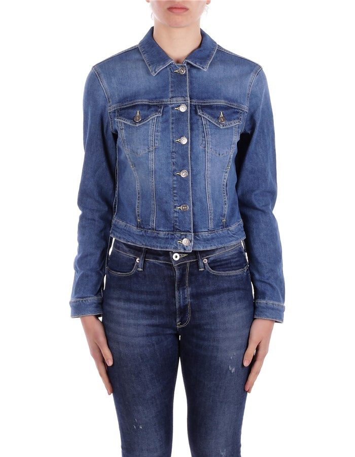 DONDUP Giacche Denim Donna DJ460DSH365IQ2 0 