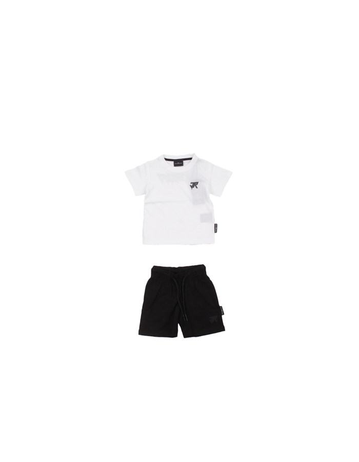 JOHN RICHMOND T-shirt + Shorts Bianco