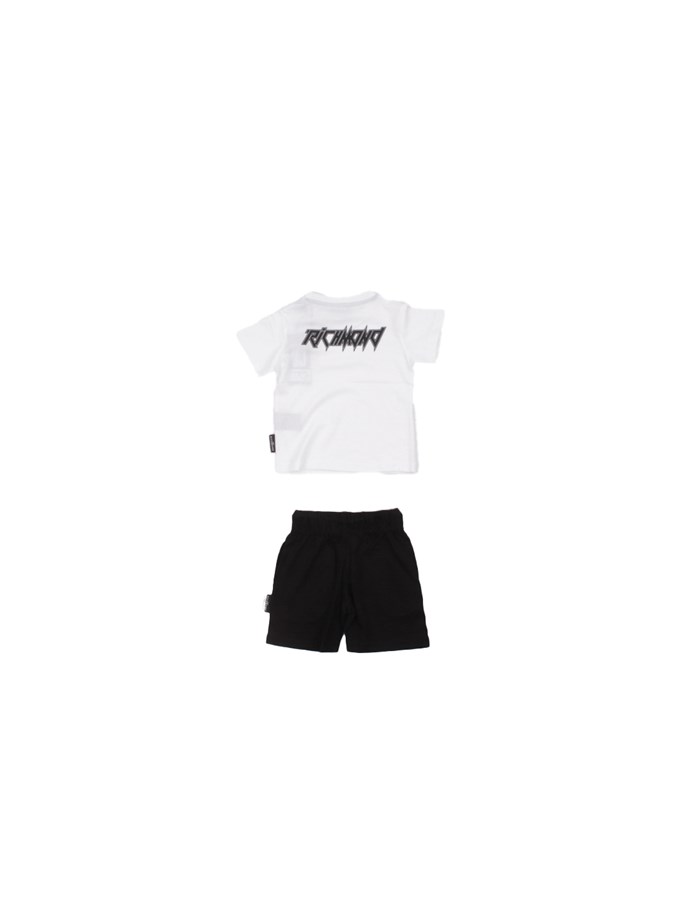 JOHN RICHMOND T-shirt + Shorts Bianco