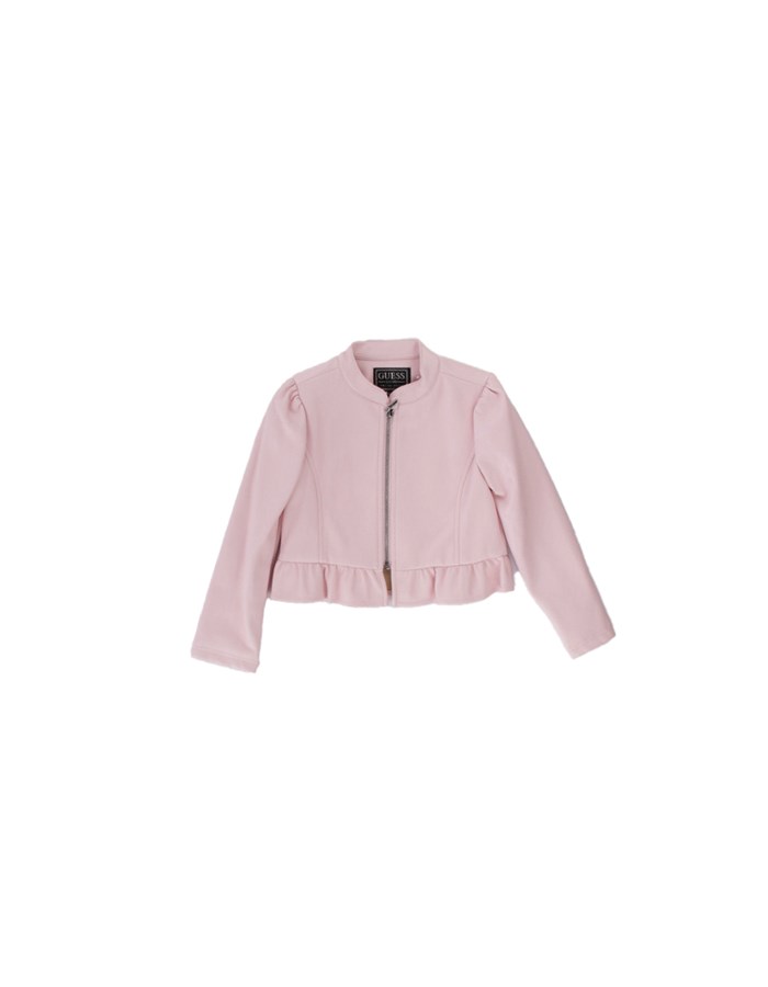 GUESS Leather jackets Pink