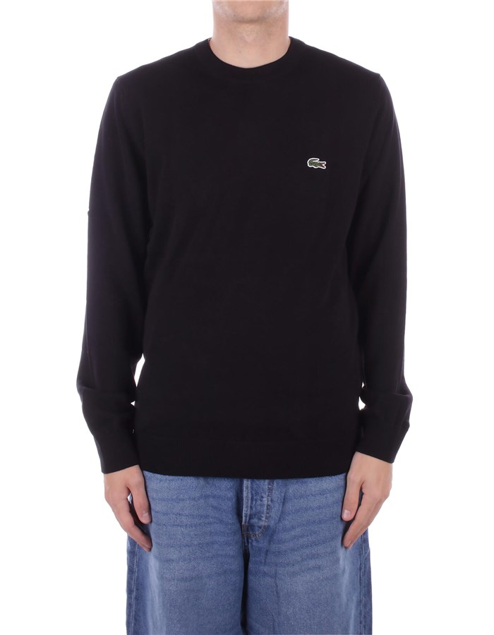LACOSTE Girocollo Nero