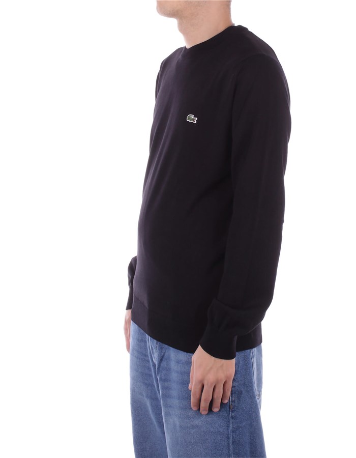 LACOSTE Girocollo Nero