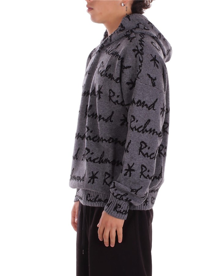 JOHN RICHMOND Con Cappuccio Grey