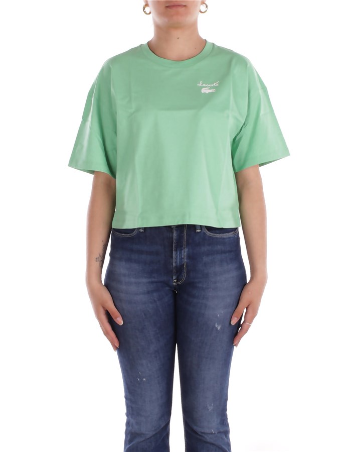 LACOSTE Manica Corta Menta