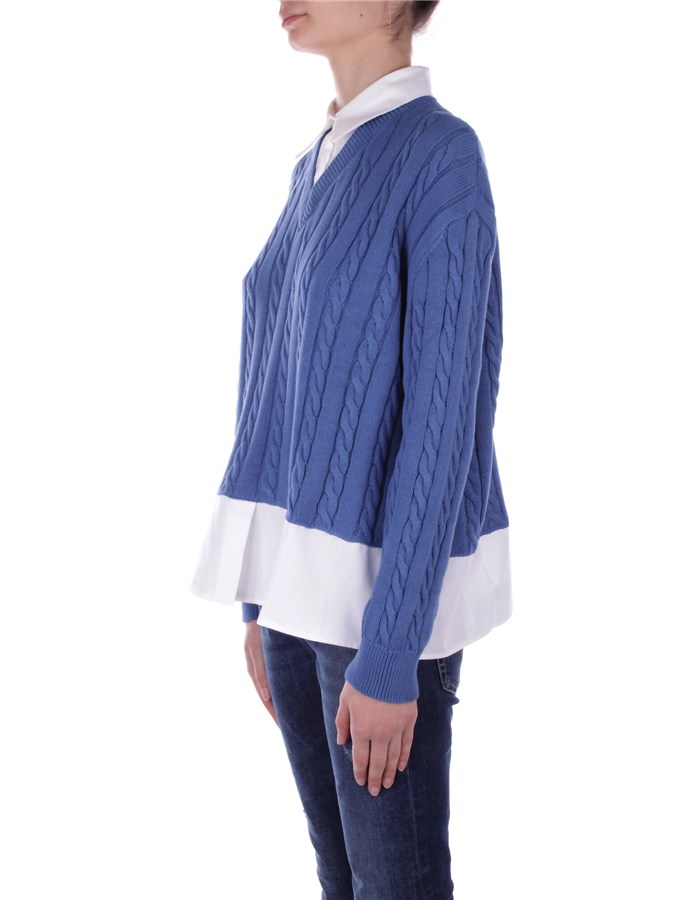 SEMICOUTURE Knitted  Blue