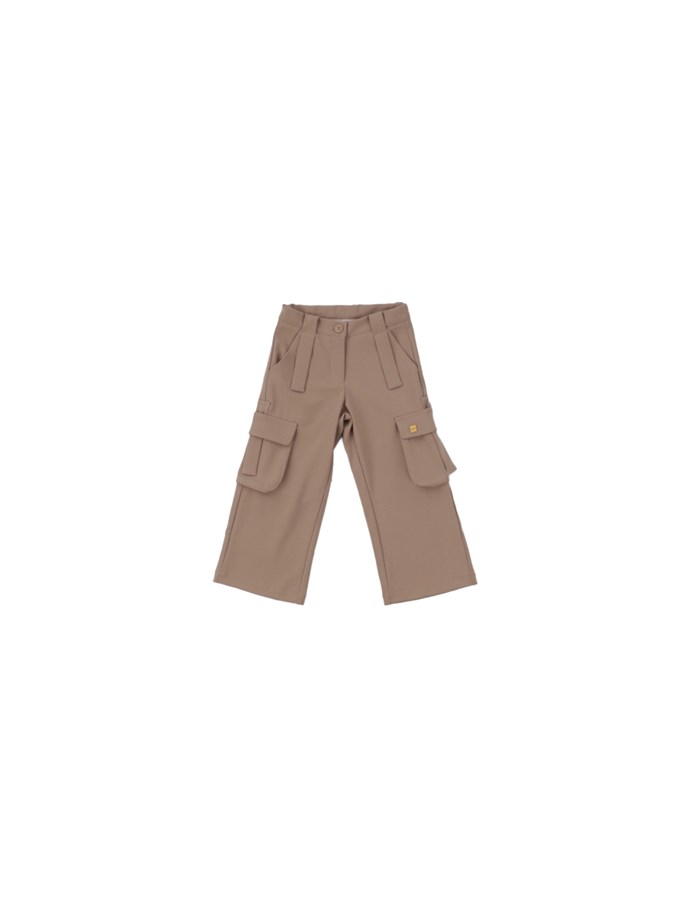 MANILA GRACE Pantaloni Cargo Bambina MFBF24P207 0 