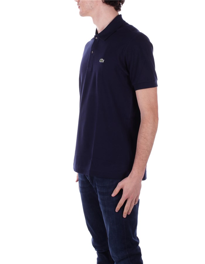 LACOSTE Maniche Corte Blu