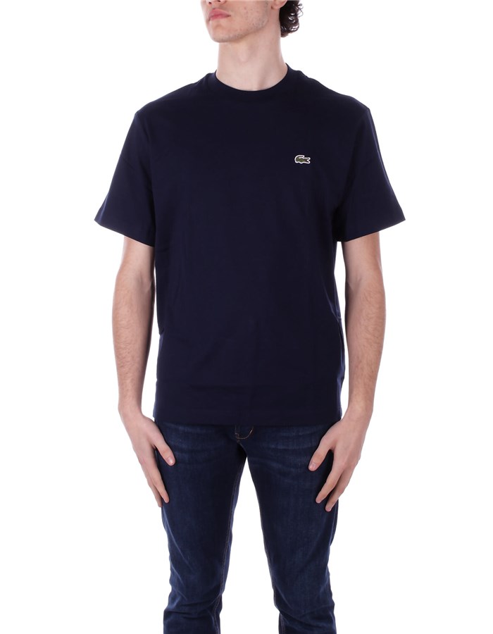 LACOSTE Manica Corta Blu