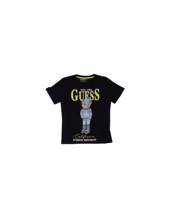 GUESS Short sleeve Blue