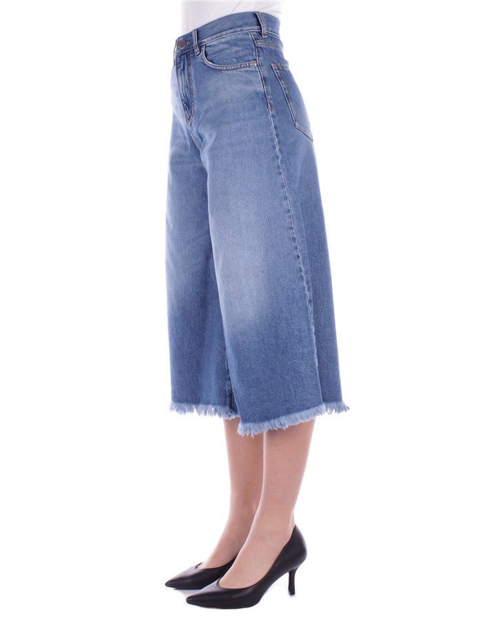 PINKO Cropped Denim medio