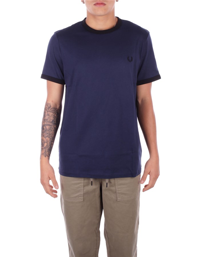 FRED PERRY T-shirt Blu nero