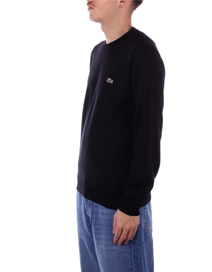 LACOSTE Maglia Nero