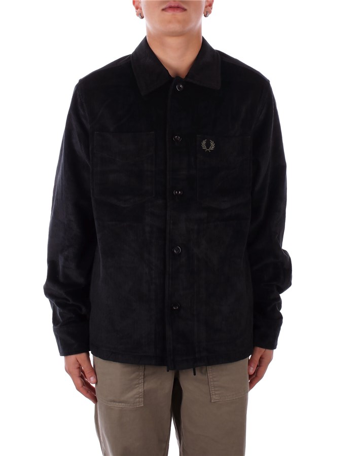 FRED PERRY  Camicia M8516 Verdone